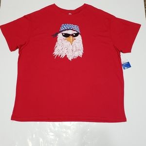 Men's Biker Eagle T-Shirt.